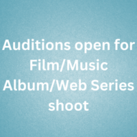 Auditions open for filmmusic albumweb series shoot