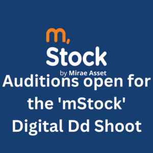 Auditions open for the 'Mstock' digital ad shoot