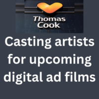 Casting artists for upcoming digital ad films