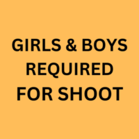 Casting kids for 'NCC' brand shoot