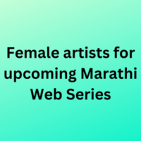 Female artists for upcoming Marathi web series