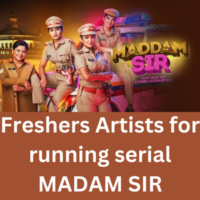 Freshers Artists for running serial on 'Sab TV'