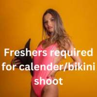 Freshers required for calenderbikini shoot