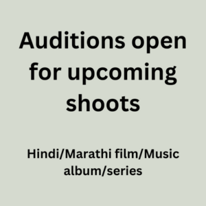 Auditions open for upcoming shoots