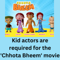 Kid actors required for the 'Chhota Bheem' movie