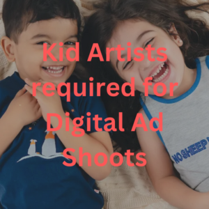 Kid artists required for digital ad shoot
