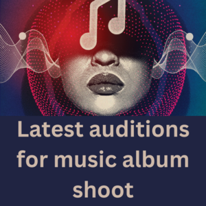 Latest auditions for music album shoot