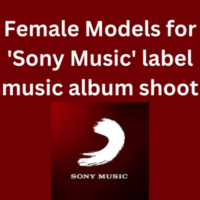 'Sony Music' label music album shoot