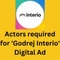 Actors required for 'Godrej Interio' digital ad