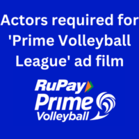 Actors required for 'Prime Volleyball League' ad film