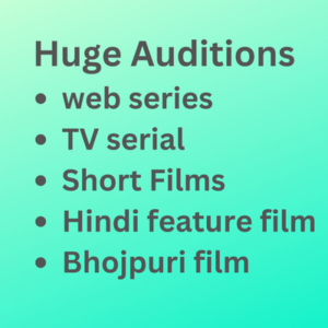 Casting female actors for web seriesTV serialsfilms