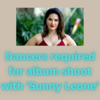 Dancers for album shoot with 'Sunny Leone'