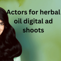Actors for herbal oil digital ad shoots