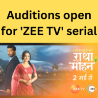 Auditions open for 'Zee TV' serial