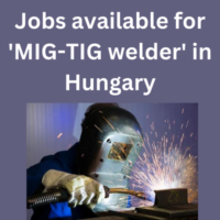 Jobs available for 'MIG-TIG welder' in Hungary