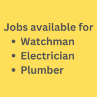 Jobs available for watchmanElectricianPlumber profiles