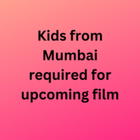 Kids from Mumbai required for upcoming film