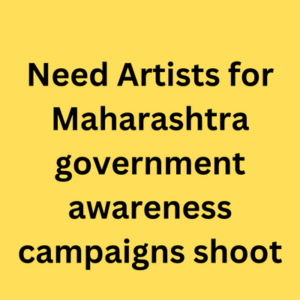 Maharashtra government awareness campaigns shoot