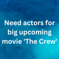 Need actors for big upcoming movie 'The Crew'