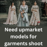 Need upmarket models for garments shoot