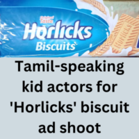 Tamil-speaking kid actors for 'Horlicks' biscuit ad