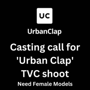 Casting call for 'Urban Clap' TVC shoot