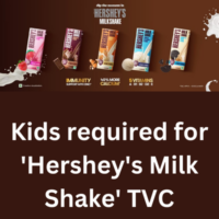 Kids required for 'Hershey's Milk Shake' TVC