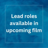 Lead roles available in upcoming film