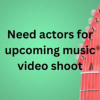 Need actors for music video shoot
