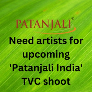 Upcoming 'Patanjali India' TVC shoot