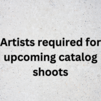 Artists for upcoming catalog shoot