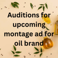 Auditions for upcoming montage ad for oil brand