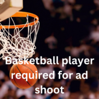 Basketball player required for ad shoot