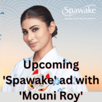 Upcoming 'Spawake' ad with 'Mouni Roy'