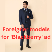 Foreigner models for 'Blackberry' ad shoot