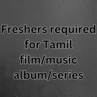 Freshers required for Tamil filmmusic albumseries