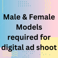 Models required for digital ad shoot