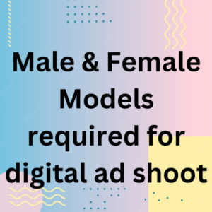 Models required for digital ad shoot