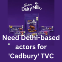 Need Delhi-based actors for 'Cadbury' TVC