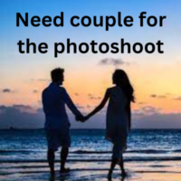 Need couple for the photoshoot
