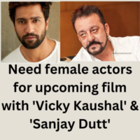 Upcoming film with 'Vicky Kaushal' & 'Sanjay Dutt'