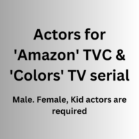 Actors for 'Amazon' TVC & 'Colors' TV serial
