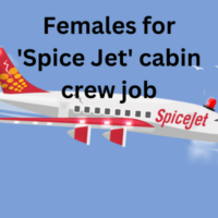 Females for 'Spice Jet' cabin crew job