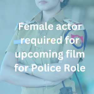 Good-actor required for upcoming film