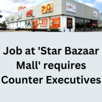 Job at 'Star Bazaar Mall' requires counter executives