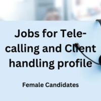 Jobs for tele-calling and client handling profile