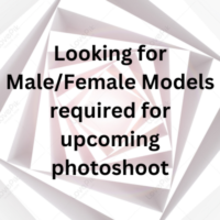 Models required for upcoming photoshoot