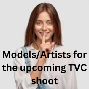 ModelsArtists for the upcoming TVC shoot
