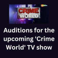 Auditions for the upcoming 'Crime World' TV show
