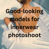 Good-looking models for innerwear photoshoot